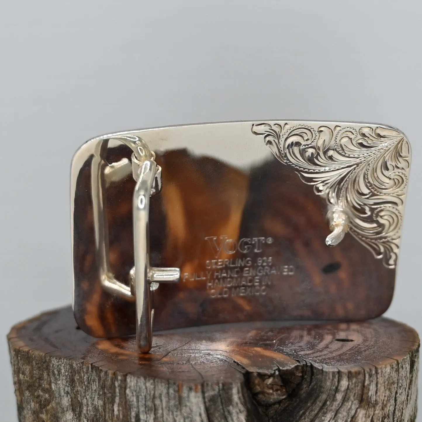 The Galveston Longhorn Buckle