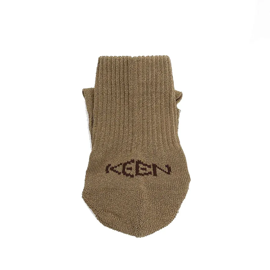 WA-SHI Socks Quarter - Brindle/Coffee Bean