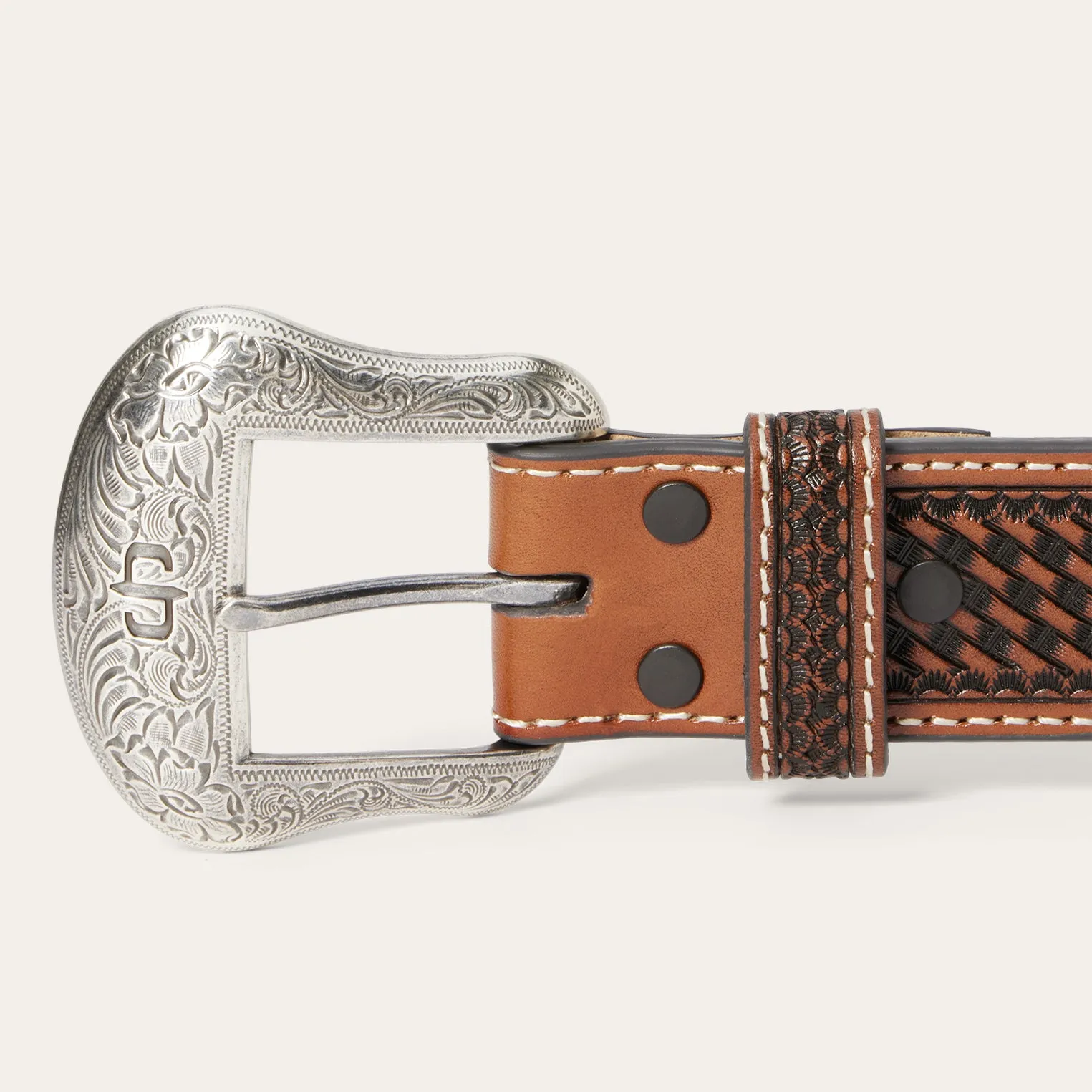 Western Icons Tooled Belt