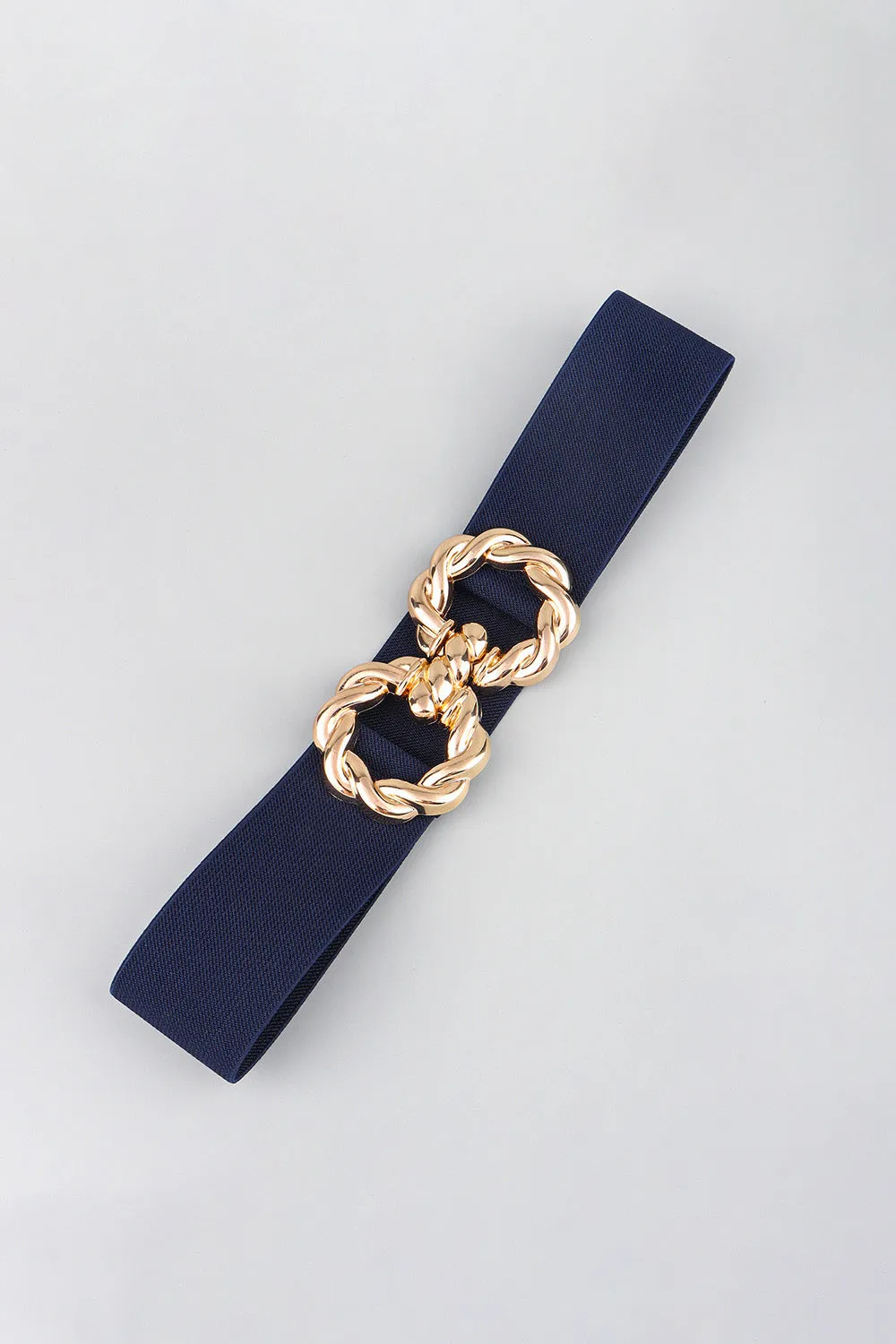 Zinc Alloy Buckle Elastic Belt